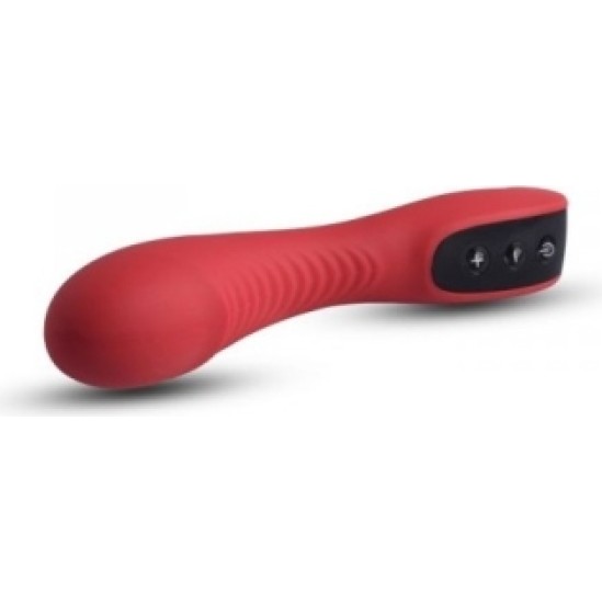 Toyz4Lovers RED RECHARGEABLE G-SPOT SILICONE VIBRATOR