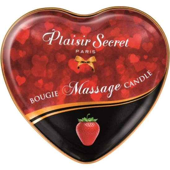 Plaisir Secret MASĀŽAS SVECE 35ML ZEMENES