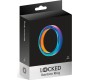 Locked RAINBOW STEEL RING 47 MM