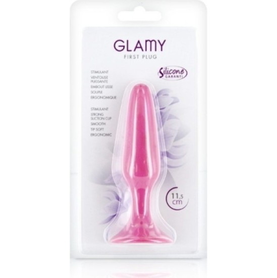 Glamy SMALL PINK SILICONE PLUG