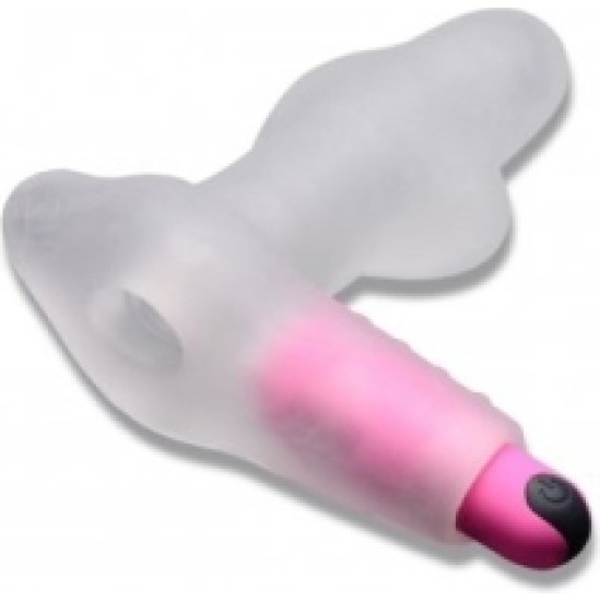 Xr - Frisky LOVE TUNNEL VAGINA COVER WITH RECHARGEABLE BULLET AND REMOTE