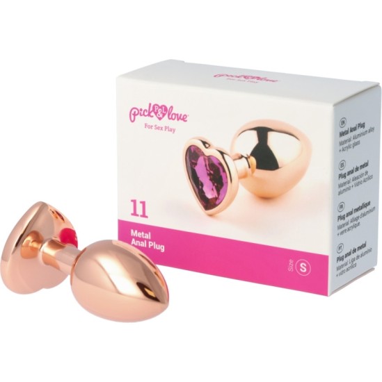 Pick&Love Nº 11 METAL ANAL PLUG SIZE S