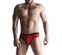 Demoniq WETLOOK BRAZILIAN SLIP RED XL