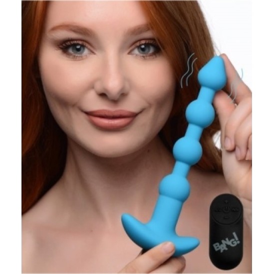 Xr - Bang! USB VIBRATING ANAL STRIP WITH BLUE CONTROL