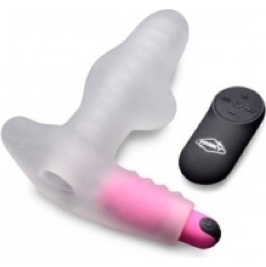 Xr - Frisky LOVE TUNNEL VAGINA COVER WITH RECHARGEABLE BULLET AND REMOTE