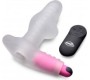 Xr - Frisky LOVE TUNNEL VAGINA COVER WITH RECHARGEABLE BULLET AND REMOTE