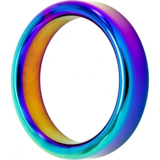 Locked RAINBOW STEEL RING 47 MM