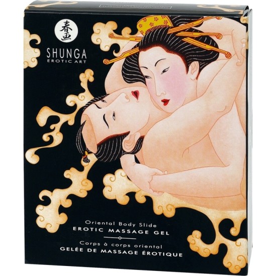 Shunga MASSAGE GEL STRAWBERRY CHAMPAGNE