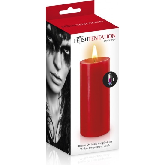 Fetish Tentation RED LOW TEMPERATURE CANDLE