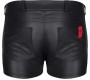 Demoniq FEDERICO WETLOOK SHORTS BLACK XL