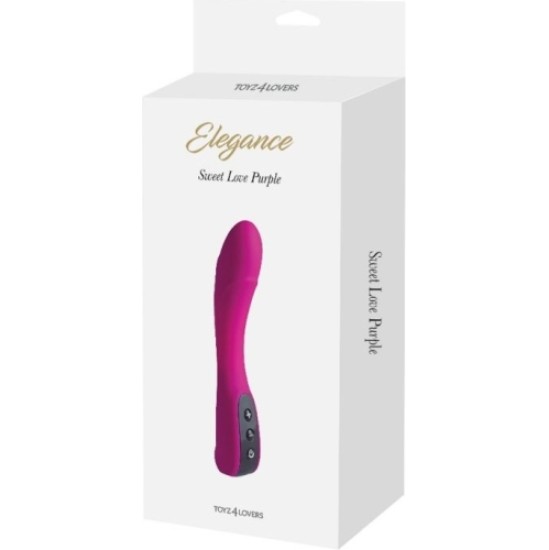 Toyz4Lovers КРАСНЫЙ АККУМУЛЯТОРНЫЙ СИЛИКОНОВЫЙ ВИБРАТОР G-SPOT