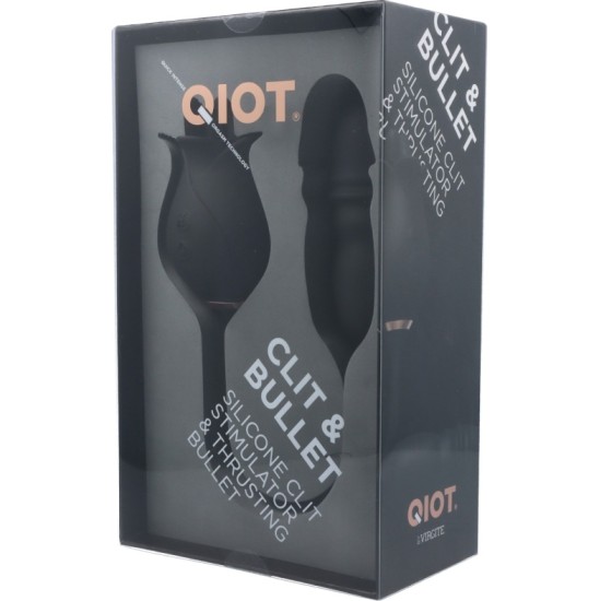 Virgite - Qiot QIOT CLITORIAL STIMULATOR -THRUSTING BULLET