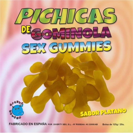 Divertysex BANANA FLAVOR GLOSS Gummy BOX