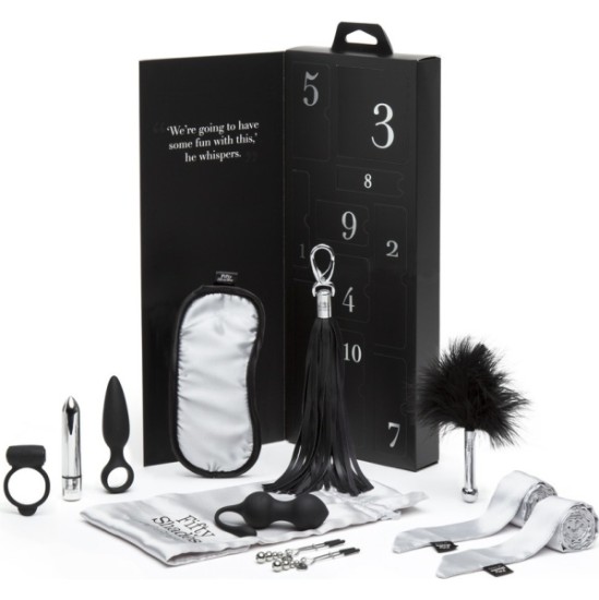 Fifty Shades Of Grey FIFTY SHADES OVERLOAD 10 DAYS OF PLAY COUPLE'S GIFT SET