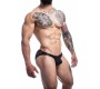 Cut4Men C4M L4ACE SLIP BULGE ЧЕРНЫЙ S