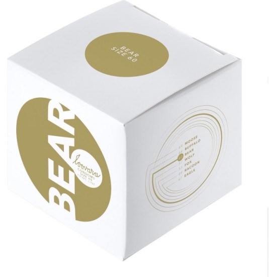 Loovara BEAR VEGAN CONDOMS 60 MM 12 UNITS