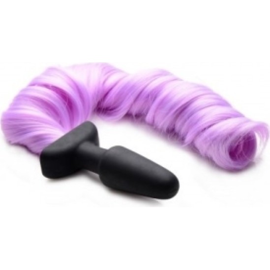 Xr - Tailz PONY TAIL PLUG SILICONE PURPLE