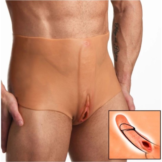 Xr - Masterseries MEN'S DOUBLE HOLE SILICONE PANTY