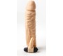 Virgite - Sleeves REALISTIC PENIS SHEATH S4 FLESH 20 CM W/ VIBRATION