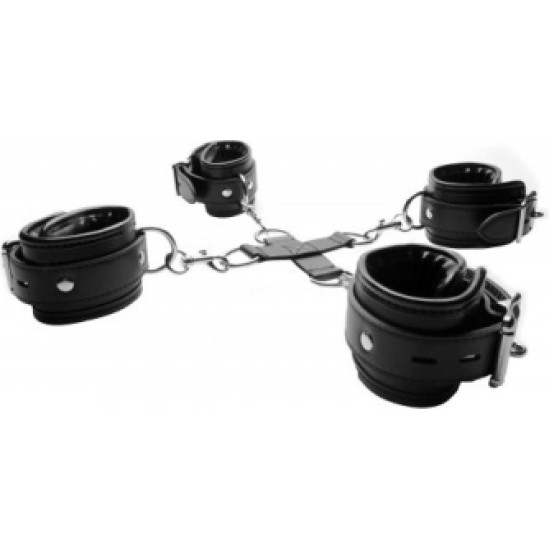 Xr - Strict BLACK HOG-TIE HANDCUFFS