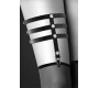 Bijoux Pour Toi TRIPLE BLACK FETISH GARTER