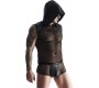 Demoniq T-SHIRT WITH HOOD AND BLACK BOXER XL