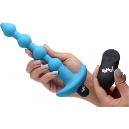 Xr - Bang! USB VIBRATING ANAL STRIP WITH BLUE CONTROL