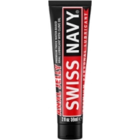 Swiss Navy WATER-BASED ANAL GEL LUBRICANT WITH CLOVE 59 ML