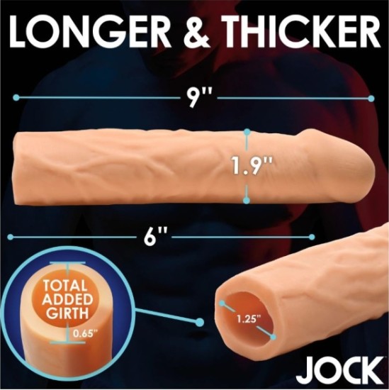 Xr - Jock PENIS ENLARGEMENT COVER 7'60 CM FLESH