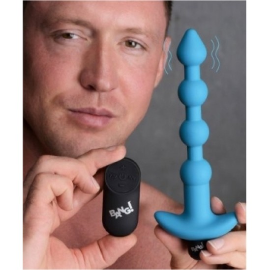 Xr - Bang! USB VIBRATING ANAL STRIP WITH BLUE CONTROL