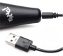 Xr - Bang! MINI MASAGER WAND 10 FUNKCIJŲ USB RAŽINĖ