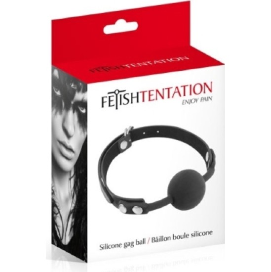 Fetish Tentation BLACK BALL GAG