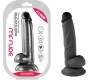 Vscnovelty REALISTIC PENIS MR RUDE BLACK 18 CM