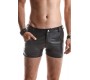 Demoniq FEDERICO WETLOOK SHORTS BLACK XL