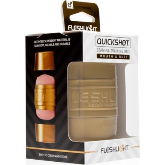 Fleshlight БЛОК ДЛЯ ТРЕНИРОВКИ ВЫНОСЛИВОСТИ QUICKSHOT ЛЕДИ И ПОПКА