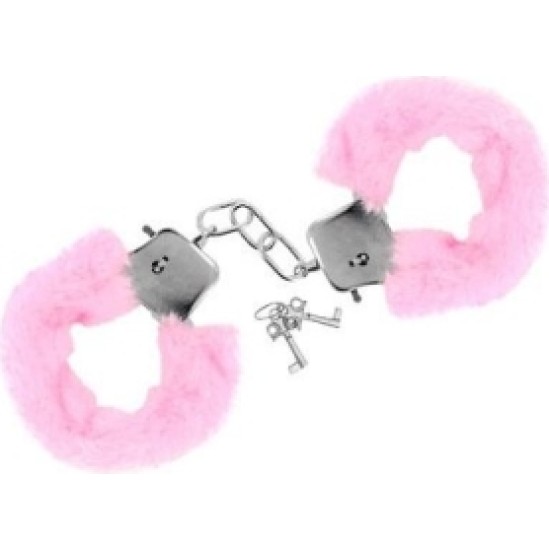 Sweet Caress PINK PLUSH HANDCUFFS