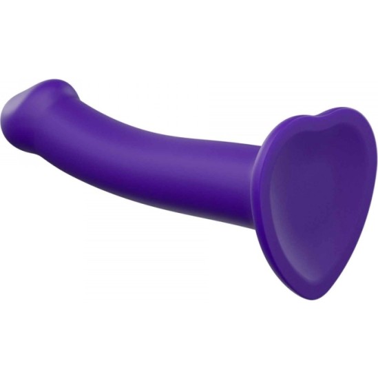 Strap-On-Me DILDO AR piesūcekni PIEMĒROTA IEKĀRTA DUAL BLĪVUMA FLEXIBLE VIOLET XL