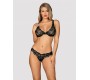 Obsessive LUVAE 2-VNT RINKINYS BLACK S/M