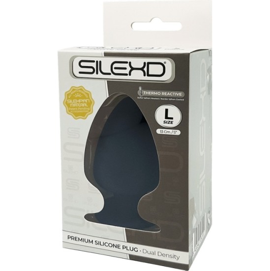 Silexd SILICONE PLUG L BLACK