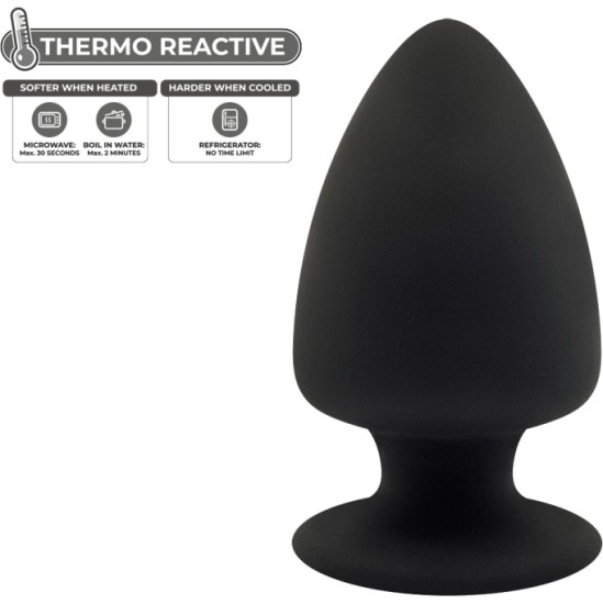 Silexd SILICONE PLUG L BLACK