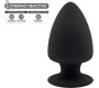 Silexd SILICONE PLUG L BLACK