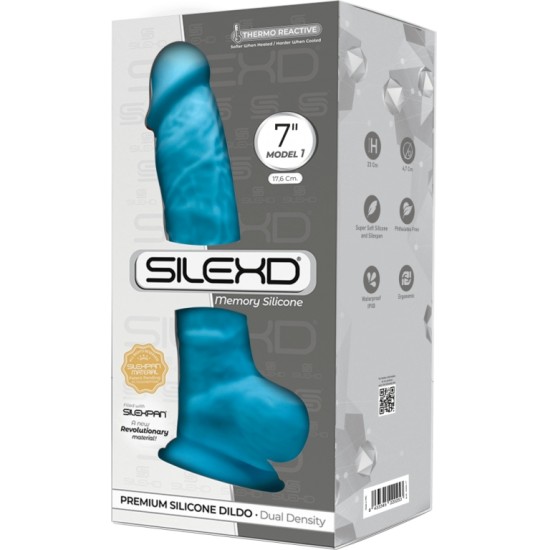 Silexd SILIKONA DILDO MODELIS 1 7 ZILS"