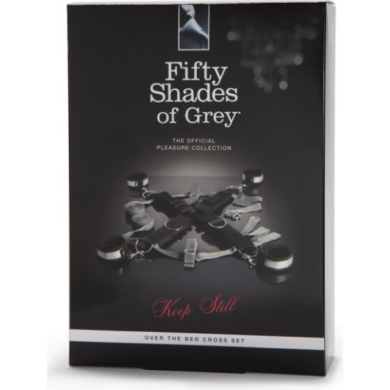 Fifty Shades Of Grey PENKIASdešimt ATspalvių virš lovos KRYŽIAUS SIDABARŲ