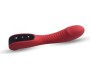 Toyz4Lovers RED RECHARGEABLE G-SPOT SILICONE VIBRATOR