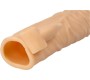 Virgite - Sleeves REALISTIC PENIS SHEATH S4 FLESH 20 CM W/ VIBRATION