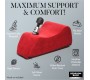 Xr - Bedroom Bliss CUSHION WITH WAND SUPPORT RED