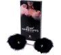 Secret Play SECRET HANDCUFFS MARABOU BLACK