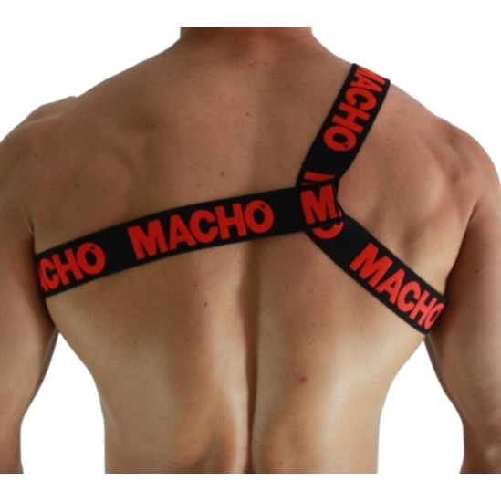 Macho Underwear MACHO - ROMĀŅU ZIKTAS SARKANĀS S/M