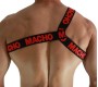 Macho Underwear MACHO - ROMĀŅU ZIKTAS SARKANĀS S/M