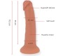 Oninder VÄIKE BOGOTÁ VIBRAATOR DILDO 9 KIIRUSET NATURAL 22 CM -O- 4,5 CM - TASUTA RAKEND